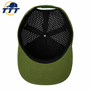 Gorra de Golf Personalizada de 5 Paneles con Logotipo Personalizado, Gorra Snapback Transpirable con Corte Láser, Fabricante Mayorista en Vietnam, OEM ODM, Fábrica de Gorras Deportivas - Product Image 4