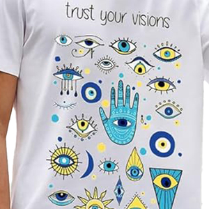 Camiseta de Hombre de Alta Calidad, Corte Holgado, Tejido Grueso de 300g, Impresión Serigrafiada, Transpirable, de Secado Rápido, Ecológica, 100% Algodón - Product Image 5