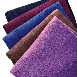 Serviette de sport en tissu éponge à séchage rapide, disponible en violet, bleu, marron, bordeaux et marine - Product Image 1