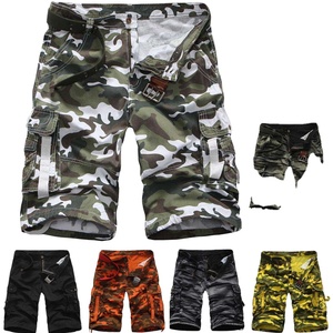 New Style Summer Trend Utility Cargo Shorts Men Half Pants Shorts With Pocket Custom Nylon for Men Canvas Fabric Manufacturing - Product Image 1