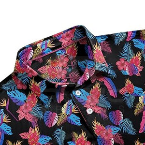 Chemise polo pour homme en tissu extensible, construction légère, coupe ajustée et aspect décontracté haut de gamme pour tous les jours - Product Image 3