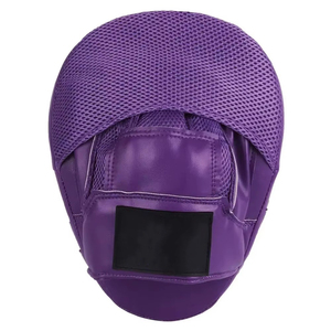 High Quality Custom Color & logo PU Leather Boxing Focus Pads Factory made <b>Dummy</b> Training Focus Pads From Pakistan - Product Image 5