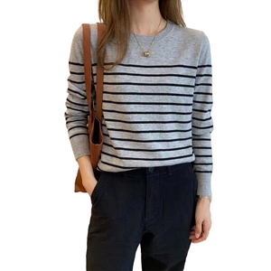 Pull en laine chaud décontracté pour femme, tricoté, collection hiver, vente en gros, mode féminine - Product Image 5