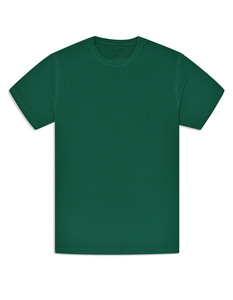 Camiseta de Algodón Verde para Hombre, Manga Larga, Cuello Redondo, Tejido Waffle, Corte Regular Informal, Transpirable, Suave, Cómoda y Ligera - Product Image 2