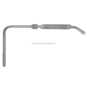 ท่อดูดโลหิตสเตนเลสสตีล A-1 VERITAS ขนาด 25 ซม. แบบใช้ซ้ำได้ สำหรับห้องผ่าตัด - Product Image 4
