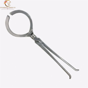 เครื่องมือตรวจวัดกีบม้าแบบปรับได้ ทำจากสแตนเลส สำหรับสัตวแพทย์และช่างตัดแต่งกีบม้า เครื่องมือตรวจสอบกีบม้าที่มีความแม่นยำสูง รับผลิตแบบ OEM - Product Image 6