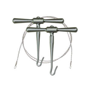 เครื่องมือผ่าตัดกระดูกแบบใช้มือ ยี่ห้อ ASLING INTERNATIONAL รุ่น Gigli Saw Wire 2 ด้ามจับ สำหรับศัลยกรรมกระดูกและข้อ ผลิตจากเหล็กกล้าไร้สนิมเยอรมัน ได้รับมาตรฐาน CE - Product Image 4