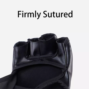 Gants de boxe MMA professionnels personnalisés XERET SPORTS en cuir PU avec fermeture auto-agrippante, légers pour l'entraînement et le sparring - Product Image 5