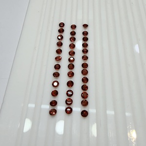 AJ Gems แกรนเนตสีแดงเข้มธรรมชาติ 100% ขนาด 8 มม. ทรงบริลเลียนท์คัท น้ำหนัก 2.3 กะรัต ผ่านการอบความร้อน สำหรับทำแหวนแฟชั่นและเครื่องประดับ - Product Image 3