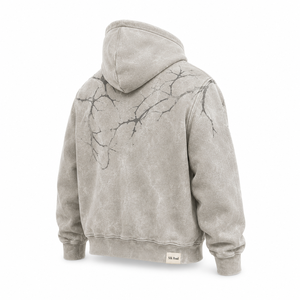 Sudadera con Capucha Tie-Dye para Hombre Silk Road, Corte Regular, Algodón French Terry, Ropa Casual de Otoño, Precio al por Mayor, OEM Personalizado - Product Image 3
