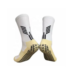 Chaussettes de sport unisexes pour hommes et femmes, doublure en laine personnalisée de qualité supérieure, spandex/nylon, antidérapantes, rayées, imprimées par transfert thermique, sans couture - Product Image 2
