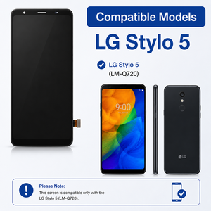 Écran tactile TFT LCD complet pour Stylo 5 – Remplacement d'écran de téléphone portable – Technologie In-cell – Qualité supérieure – Garantie 1 an - Product Image 4