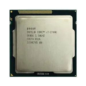 Intel Core Cpu Processor I7 2700K 3.4GHz 8M Quad Core I7 Cpu LGA1155สำหรับเดสก์ท็อป