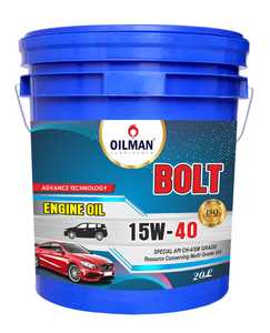 น้ำมันเครื่อง BOLT SAE 15W40/API-CH4 - Product Image 1