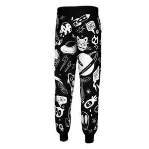 High Quality Breathable Soft Material Made Custom Size Private Label Mens Jogger Sublimation <b>Trouser</b> - Product Image 6
