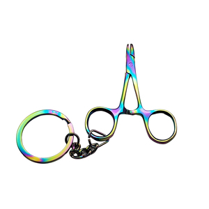 Llaveros de equipo dental MARI INSTRUMENTS, color titanio, acero inoxidable, mini llaveros de regalo para médicos, para promociones de clínicas - Product Image 1