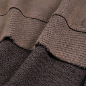 เสื้อฮู้ดซิปสีไล่ระดับ พิมพ์โลโก้ตามสั่ง สไตล์วินเทจ เนื้อผ้าหนา - Product Image 6