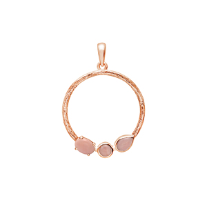 Nuevo colgante minimalista de plata de ley 925 maciza con piedras de coral engastadas en garra, para uso diario, joyería fina para mujer. - Product Image 4