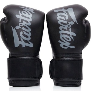 Nouveaux gants de boxe professionnels Fairtex en cuir véritable, fabriqués sur mesure, pour Muay Thai, Kickboxing, entraînement, équipement de combat Fairtex. - Product Image 1