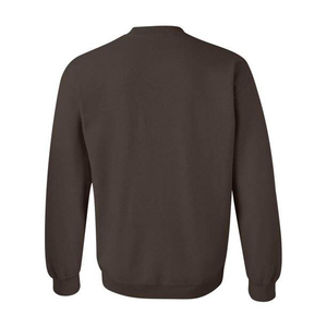 Sweatshirts d'hiver décontractés pour hommes personnalisés, motif uni, tissu en coton mélangé lavé, impression numérique, service OEM, vente en gros - Product Image 2