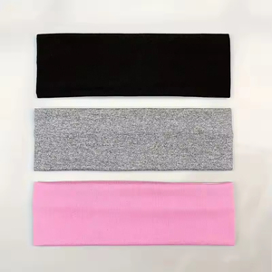 <b>Headband</b> Home and Outdoor Stretch Yoga <b>Headband</b> Sweat Wicking Factory Wholesale Breathable Dry Gym Sweatband <b>Headbands</b> - Product Image 1