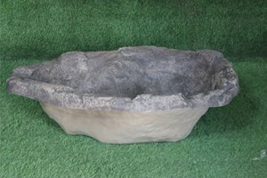 Ornements de bassin de jardin en fibre de verre légers KNT, résistants aux intempéries, modernes, pour usage intérieur/extérieur, attrayants et peints - Product Image 6
