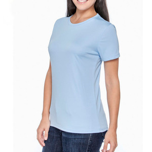 Vornex Industry Nouveaux T-shirts de sport élégants pour femmes 100% coton Manches courtes Vêtements de sport T-shirts haut de gamme T-shirts personnalisés - Product Image 3