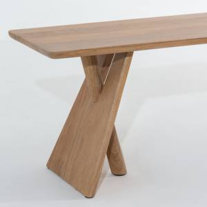 Banco de Madera de Acacia Oscura Vandana Falcon Aston para Asientos Modernos y Elegantes en Interiores y Exteriores - Product Image 3