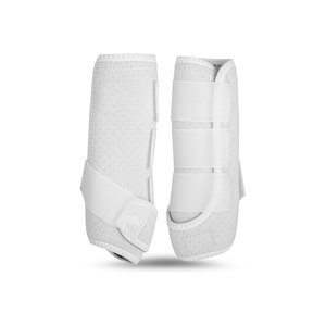 White Horse Brushing Boots With <b>Velcro</b> <b>Straps</b> For Leg Protection - Product Image 1