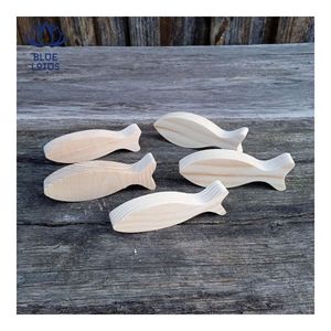 SUPERIOR <b>MATERIAL</b> Wooden Fish Decor 2026 Smooth Strong Wood for Shelf Styling and Display Use Supports Chewing and Daily Use - Product Image 1