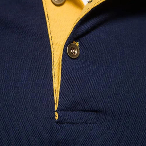 Polo T-shirt décontracté à manches courtes pour homme, de haute qualité, personnalisé, design tricoté confortable avec logo personnalisé pour homme et femme - Product Image 5