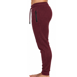 Pantalon de jogging texturé en maille gaufrée douce pour homme, coupe ajustée, décontracté, taille élastique avec cordon de serrage, confortable pour le quotidien, personnalisable - Product Image 6