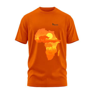 Camiseta de Hombre de Algodón 100% con Estampado Digital, Cuello Redondo, Corte Holgado, Diseño Liso con Patrón de Letras, Estilo Casual, Anti-Pilling, Transpirable, 220g - Product Image 3