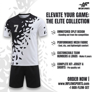 Conjunto de Camiseta de Fútbol Personalizada para Hombre, Blanca con Estampado de Hojas Marrón, Sublimada, 100% Poliéster, Manga Corta, Cuello Redondo, Absorbente de Humedad, Talla Adulto - Product Image 6