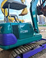 Mini-excavatrice KOMATSU PC30-7E de 3 tonnes avec moteur |   Chariot hydraulique compact certifié pour la vente et l'exportation dans le monde entier