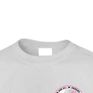 T-shirt blanc à manches courtes et col rond pour jeunes avec petit motif graphique – Idéal pour l'école, le quotidien et le streetwear – Vêtement confortable - Product Image 2