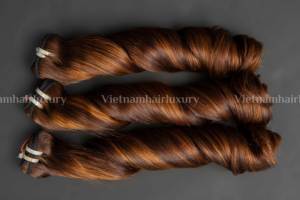 Cabello Remy Vietnamita Súper Doble Trama, Cutícula Alineada, Paquete de Trama Única, Liso Natural, Textura Sedosa, Longitud de 8 a 32 Pulgadas - Product Image 1