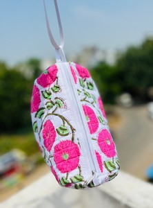 Cosmetic <b>Toiletry</b> Bag Practical and Stylish <b>Storage</b> Solution for Beauty Essentials Indian Vintage Makeup Bags for Sale - Product Image 4