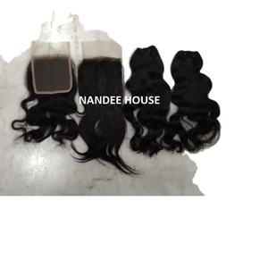 Usine directe indienne vierge Extensions de cheveux humains cuticule aligné Remy brut gratuit Afro naturel lâche profonde boucle italienne - Product Image 5