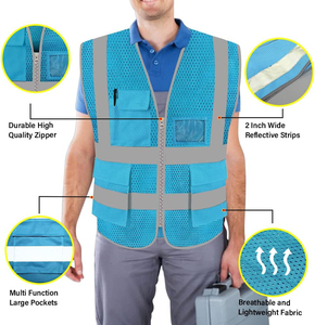 Nuevo Chaleco de Seguridad de Malla con Logotipo y Talla Personalizables, Calidad Premium, Precio Económico, Fabricado por Fabricante OEM - Product Image 4