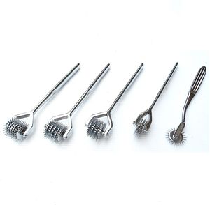 Marteau de réflexes Wartenberg à roue à aiguilles, manuel, en acier inoxydable, pour diagnostic neurologique et tests sensoriels - Product Image 1