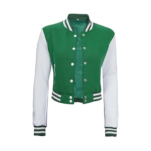 Chaqueta Bomber Personalizada para Mujer, Chaqueta Varsity Corta, Ropa de Moda Urbana, Proveedor Mayorista de EE. UU. - Product Image 4