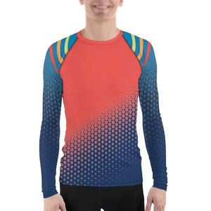 Rashguard de surf et de MMA personnalisé en Spandex de haute qualité avec logo par sublimation, vente en gros - Product Image 6