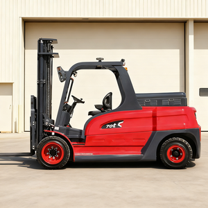 热卖重型电动叉车5吨容量3m提升高度紧凑型仓库叉车 - Product Image 3