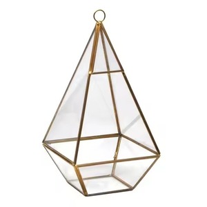 กระถางต้นไม้แก้วทรงเหลี่ยมทันสมัยสำหรับตกแต่งบ้าน - Product Image 1