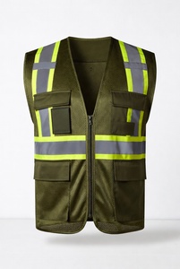 Gilet de travail respirant pour hommes, haute performance, gilet de sécurité réfléchissant pour hommes - Product Image 4