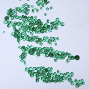 Esmeraldas Verdes Naturales de Zambia, 41 Piezas, 30.60 Quilates, Corte Ovalado y Redondo, Gemas de Primera Calidad - Product Image 6