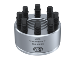 NMTG TNS-Tuercas tensoras de acero duraderas M33 x P con pernos para transmisión de potencia mecánica - Product Image 3