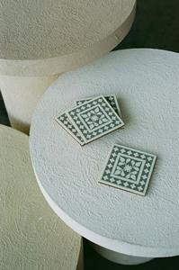 Juego de Posavasos Cuadrados de Lujo Hechos a Mano y Ecológicos con Incrustaciones de Hueso de 8 mm de Grosor - Product Image 6