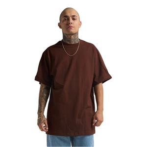 T-shirts à manches courtes en coton doux pour hommes Tissu tricoté respirant avec étiquette personnalisée et logo sérigraphié - Product Image 1